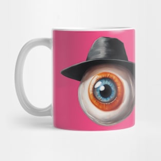 Eyeball with hat Mug